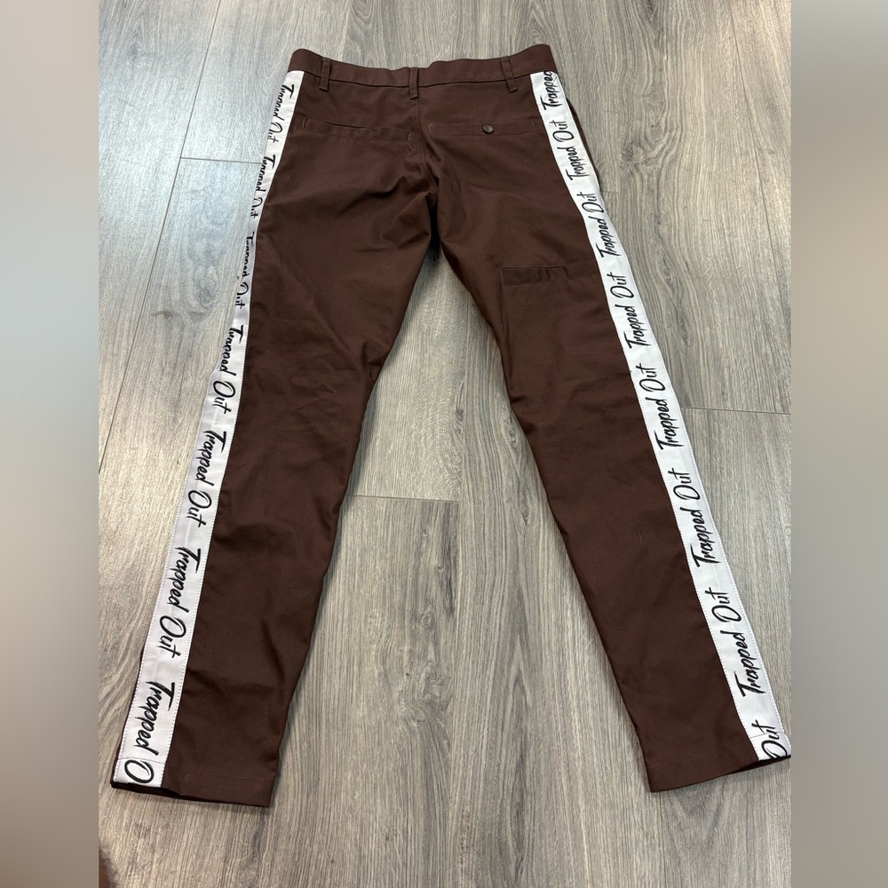 Classic Men's Brown Chinos - Picture 2 of 5